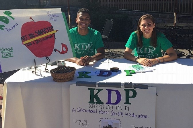 KDP students at Homecoming Table 2017