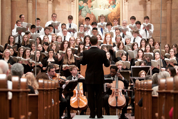 The Orchestra and Choir perform Handel's Messiah