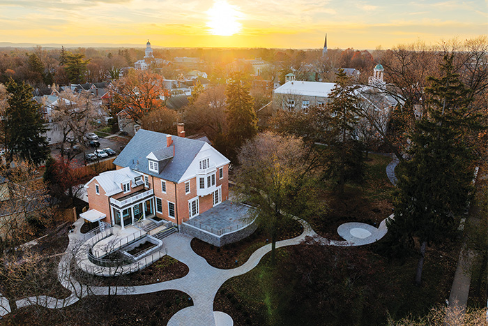 Aerial evening john m paz alumni family center 20231130 002 jo 700x467 dsonmagwin24