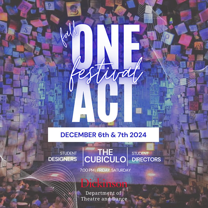 Fall One Act poster