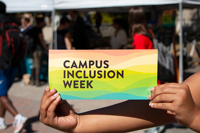 Log into EngageD to access Zoom links for Dickinson's 2020 Building Campus Inclusion Week, Sept. 14-18.