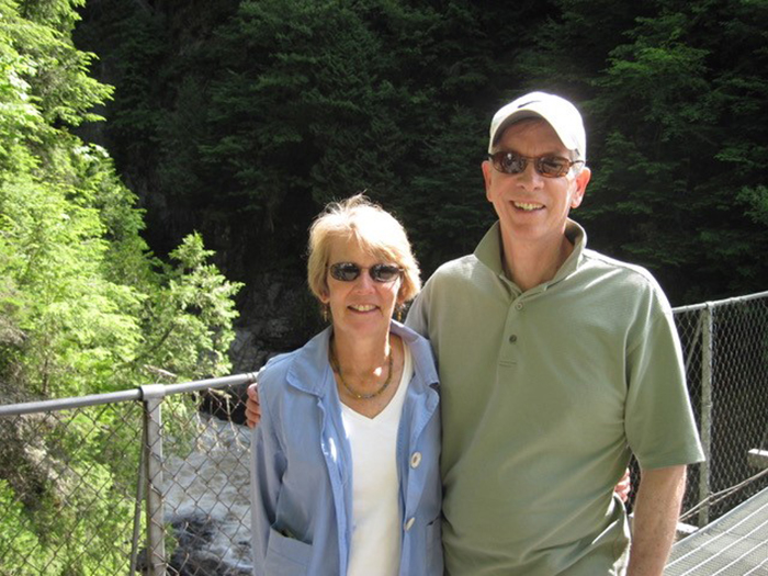 Mike and Deb Huber met at the very beginning of their first year at Dickinson.