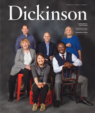 Dickinson magazine cover spring 2018