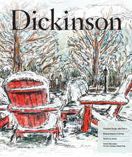 Dickinson Magazine winter 2018 cover