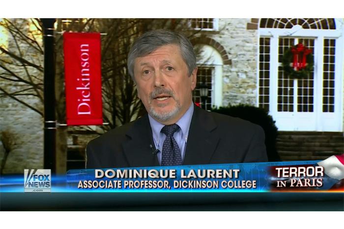 Donimique Laurent was one of several Dickinson faculty experts to weigh in on the Paris attacks.