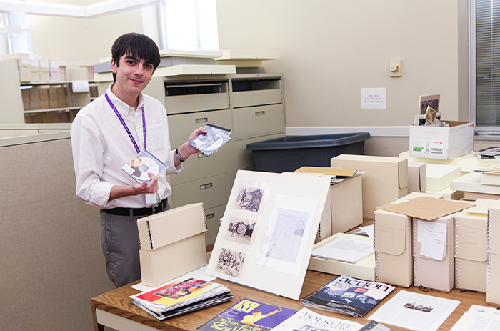 As a junior fellow at the Library of Congress, Frank Vitale ’16 walks in the footsteps of two Dickinson history buffs.
