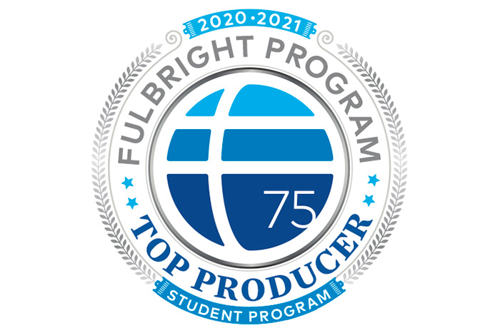 Fulbright top-producing college