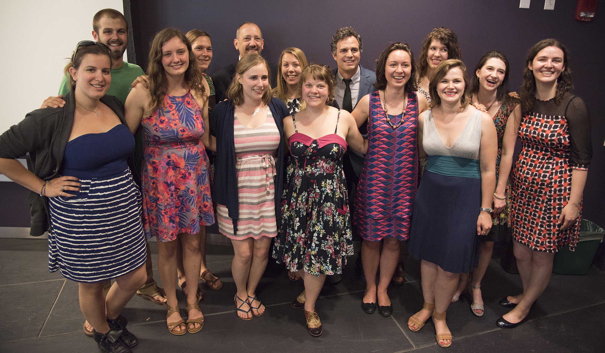 Baird Fellows with Mark Ruffalo