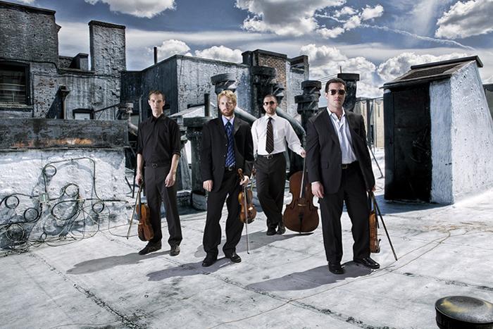 Artists-in-residence JACK Quartet will perform in concert.