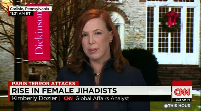 Kim Dozier on CNN