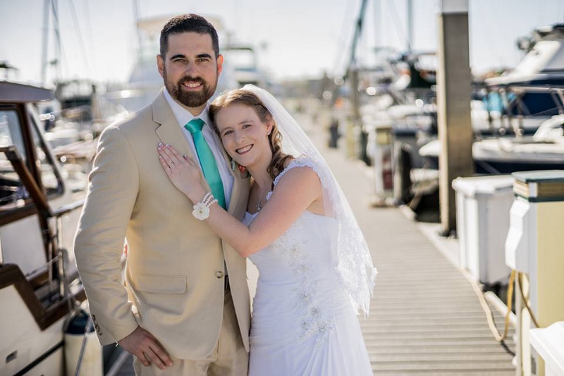 Winter 2017 Web Weddings Inson College Tiffany Kintigh 10 Married Sergio Peña At The Mission Bay Yacht Club In San Go Calif On Oct 1