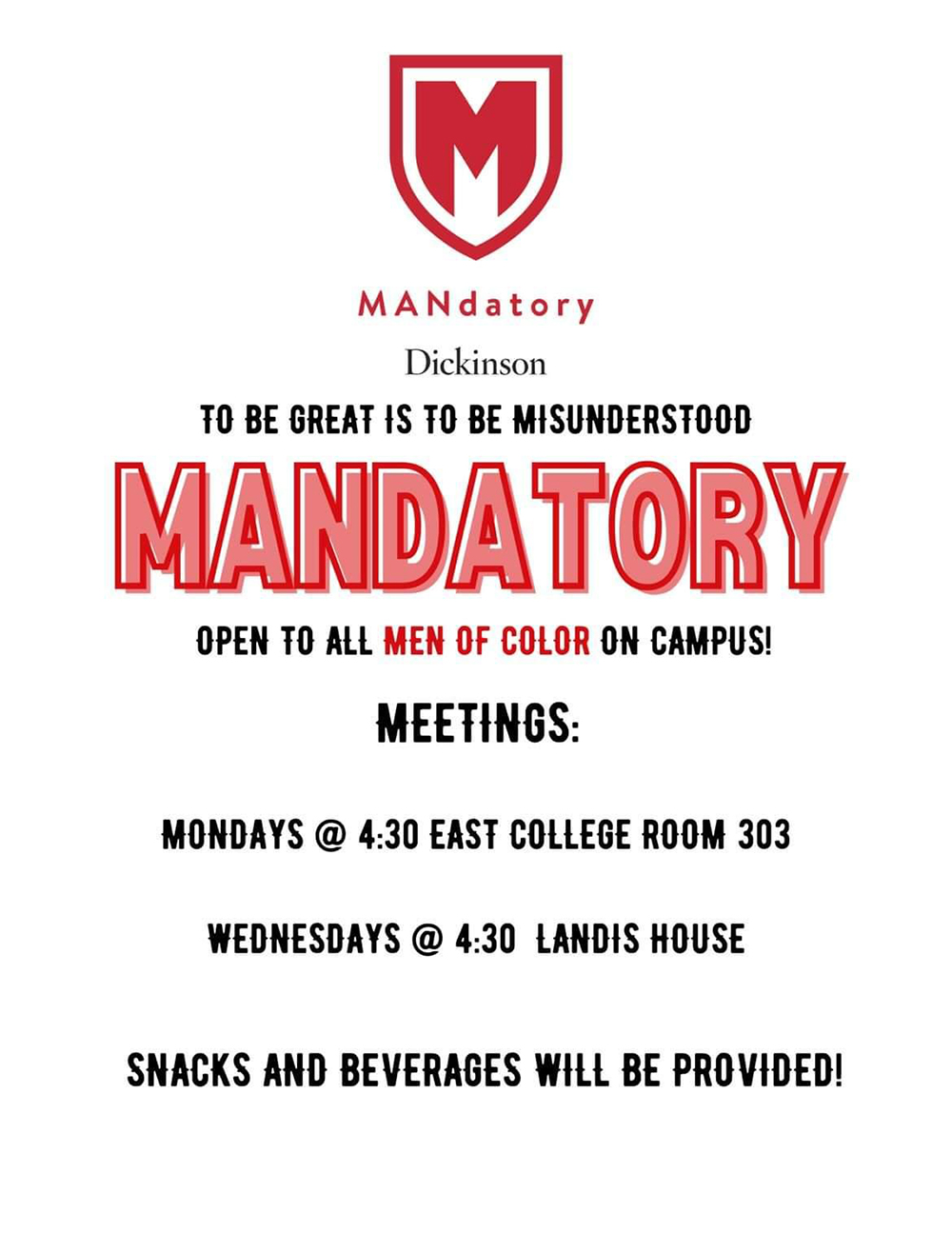 MANdatory 2022 Meeting Flyer