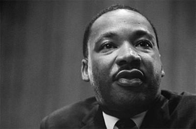 This is a photograph of Martin Luther King, Jr.