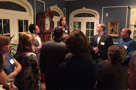 Stefanie Niles, Admissions, fall reception, baltimore