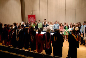 Phi Beta Kappa Initiation, Commencement May 2008