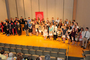 Phi Beta Kappa Initiation, Commencement 2009