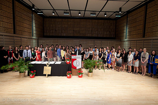 Phi Beta Kappa Initiation, Commencement May 2012