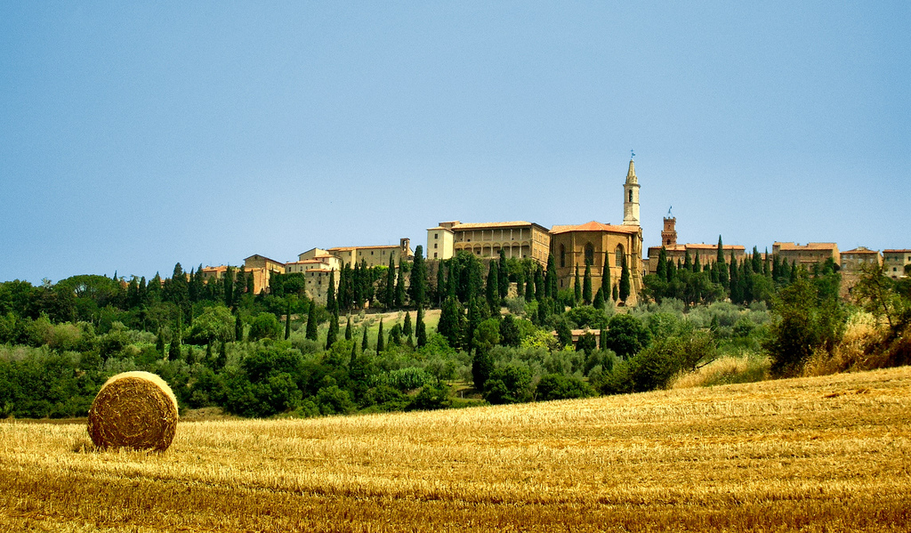 pienza panorama