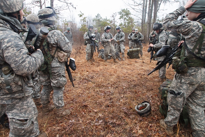 The Blue Mountain Battalion prepares for its annual exercise.