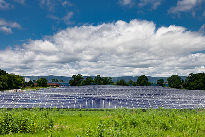 Dickinson's new 3-megawatt solar array