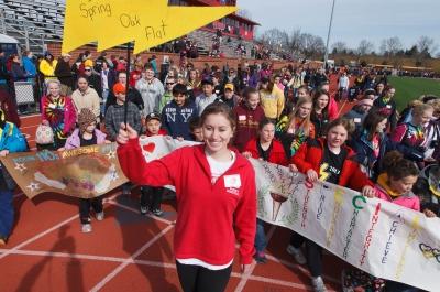 Special Olympic games held at Dickinson.
