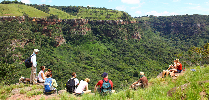 Students in 1000 Hills near Durban South Africa 