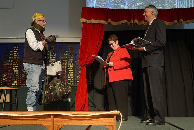 The 2015 United Way Campaign launched last week with a kick-off breakfast, featuring skits and musical performances around the theme of "The Corner of Broadway and the United Way."
