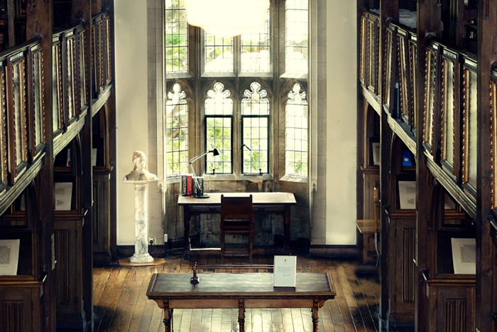 Mansfield College library
