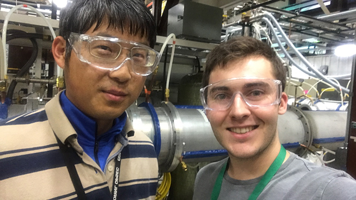 William Boyes '19 is taking the experience he's gaining as an intern at the Oak Ridge National Laboratory to help him decide which path to pursue after Dickinson.