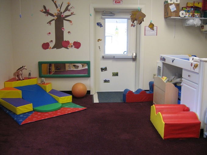 The Yellow Pup Classroom at the Children's Center. 