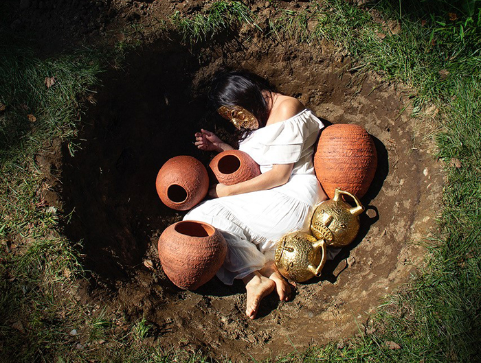 Natalia Arbelaez (detail of photographic art).
