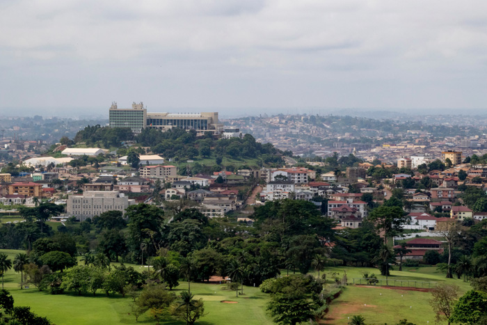 Yaoundé, Cameroon landscape