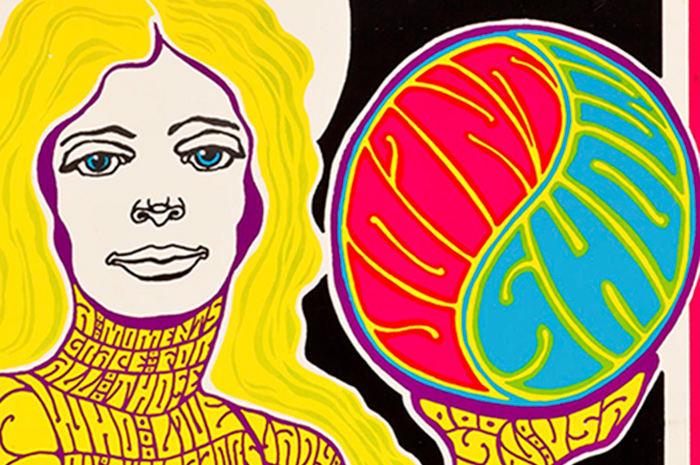 Wes Wilson's Joint Show (1967) will be on display during the art-history majors' senior exhibition.