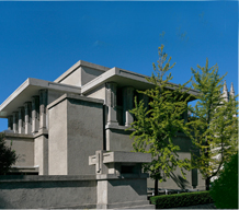 frank lloyd wright's unity temple--exterior