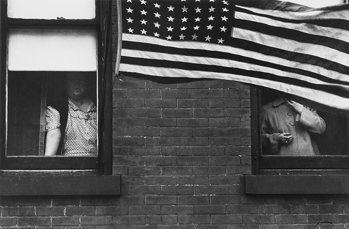 Robert Frank, Parade—Hoboken, N.J. (1955).