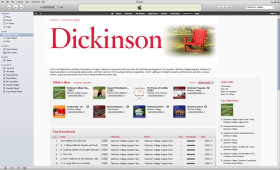 Dickinson is on itunes.