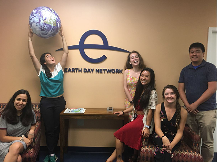 As an education intern at Earth Day Network, Madeleine Sagebiel '20 performs events research while creating and managing her own communications campaigns.