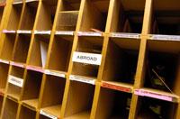 Photograph of mailboxes