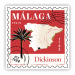 Image of Dickinson's Malaga stamp