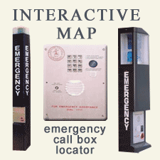 Emergency call box locator