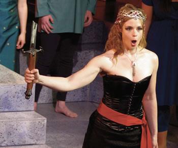 At the University of Michigan in March, Anne Jennifer Nash ’96 sang the title role of the sorceress Armide in the opera by Christoph Willibald Gluck.