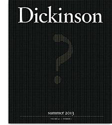 Dickinson Magazine Summer 2013 cover