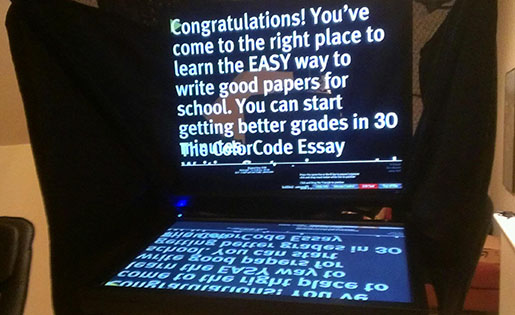 Telemprompter