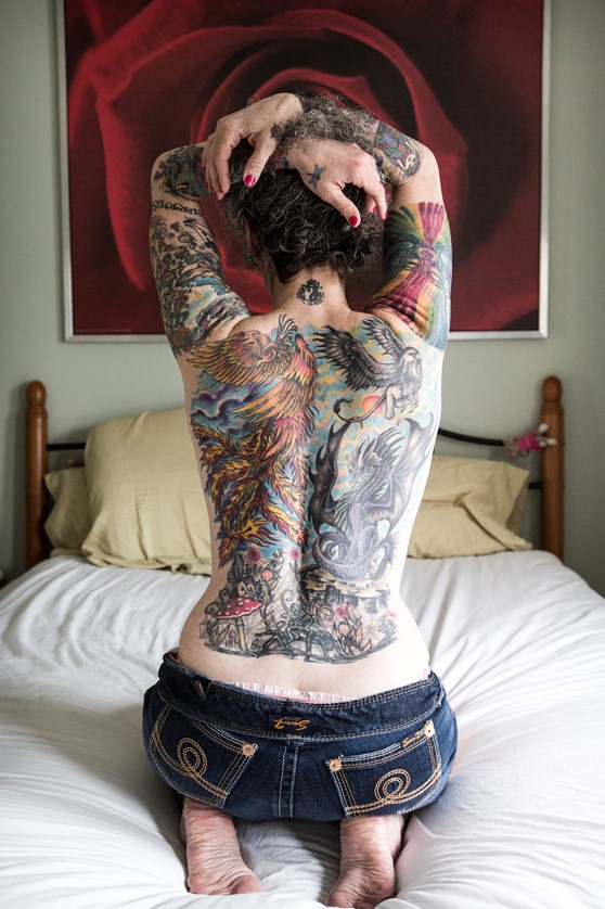 Baby Boomer Terri Claire, 2015. Archival Pigment Print, 24”w x 30”h.