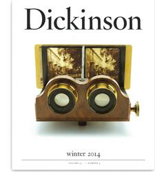 Dickinson Magazine: Winter 2014 cover