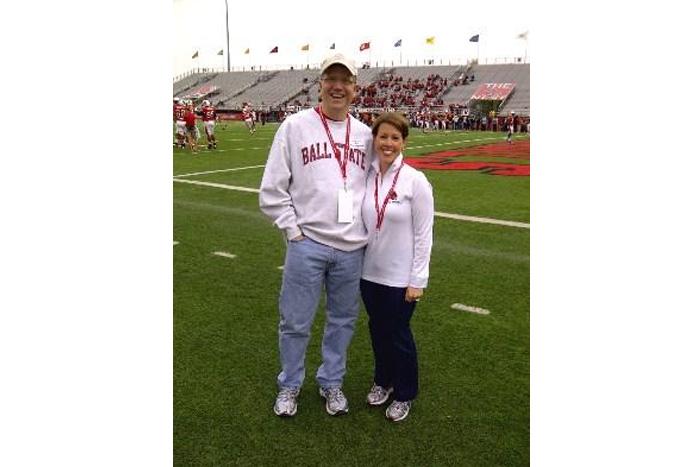 Picture of Greg Zimmerman at Ball State Football Game