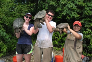 Holding giant snappers jpg