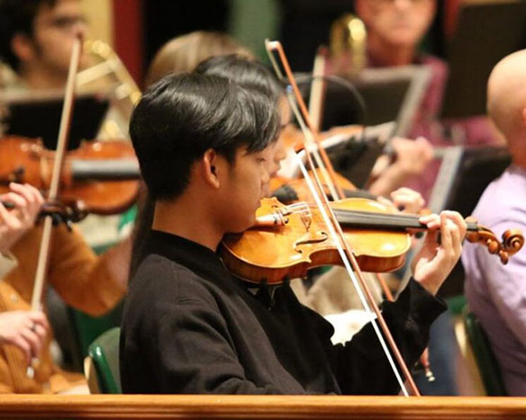 Dickinson Orchestra Concert - In Memoriam: A Concert in Celebration of One of Our Own Courtney Shackelford 03 (1981-2020)