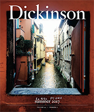 2017 Summer dickinson magazine cover