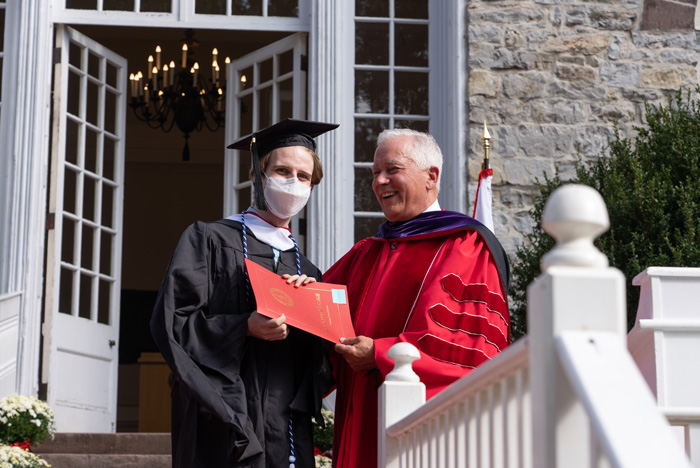 Joshua Lesser ’20 received the James Fowler Rusling Prize.